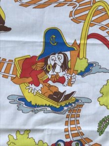 他の写真2: McDonaldland Train Cutting Cloth　マクドナルド　ビンテージ　端切れ　シーツ　70年代