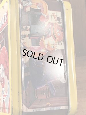 マクドナルドのブリキ製のビンテージランチボックス