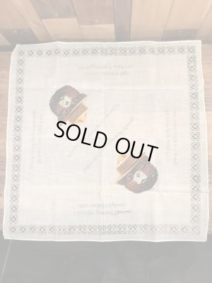 アドバタイジングキャラクターのスモーキーベアのビンテージバンダナ