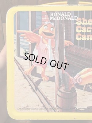 マクドナルドのAladdin社製のヴィンテージランチボックス