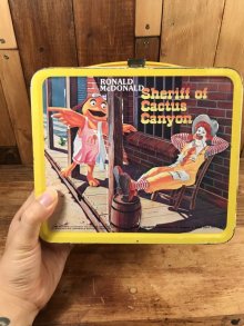 他の写真3: Aladdin McDonald's Tin Lunch Box　マクドナルド　ビンテージ　ランチボックス　80年代