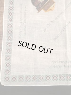 企業キャラクターのスモーキーザベアのヴィンテージバンダナ