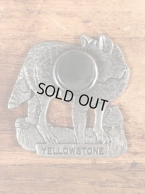 イエローストーン国立公園のスーベニア物のヴィンテージマグネット