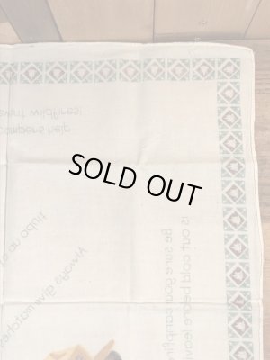 企業キャラクターのスモーキーベアのビンテージバンダナ