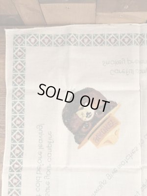 アドバタイジングキャラクターのスモーキーベアのヴィンテージバンダナ