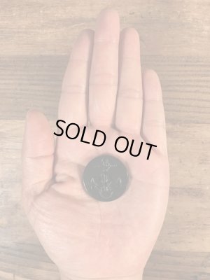 USネイビーのPコートのビンテージボタン