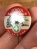 School Safety Clubのレイルロードのヴィンテージ缶バッチ