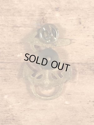 USNのアンカーのヴィンテージピンバッチ