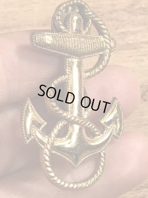 USNのアンカーのヴィンテージピンバッチ