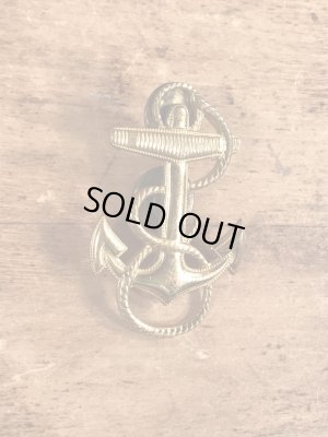 USネイビーのアンカーのビンテージピンバッジ