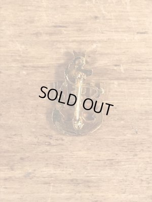 ミリタリーのUSNのヴィンテージピンバッチ