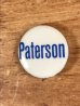 Patersonと書かれたヴィンテージ缶バッチ