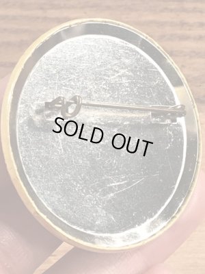 Make Love Not Warのメッセージが書かれたビンテージ缶バッジ