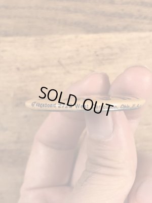 Will I Do In A Clinch?のメッセージが書かれたヴィンテージ缶バッチ