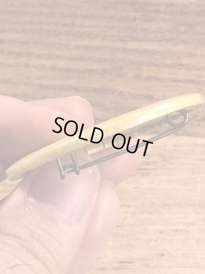 Make Love Not Warのメッセージが書かれたビンテージ缶バッジ