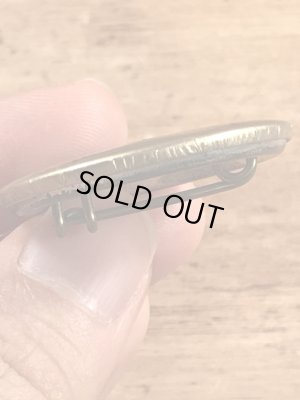 ロングビーチ海軍造船所の25周年記念のビンテージ缶バッジ