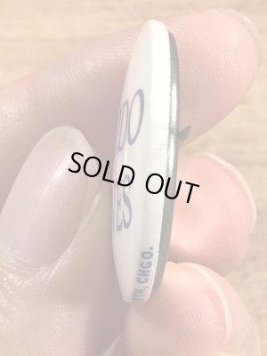 Frodo Livesのメッセージが書かれたビンテージ缶バッジ