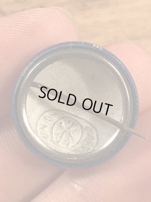 アメリカの元副大統領Nelson Rockefellerのヴィンテージ缶バッチ