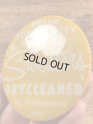 企業物の広告のヴィンテージ缶バッチ