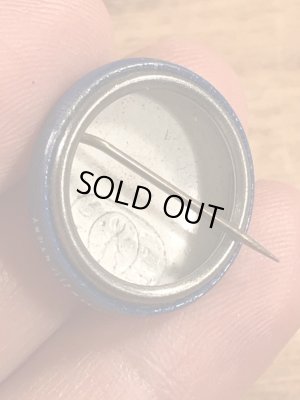 アメリカの元副大統領Nelson Rockefellerのヴィンテージ缶バッチ