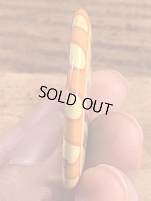 アメリカのラジオ番組Think Summer WKNRのヴィンテージ缶バッチ