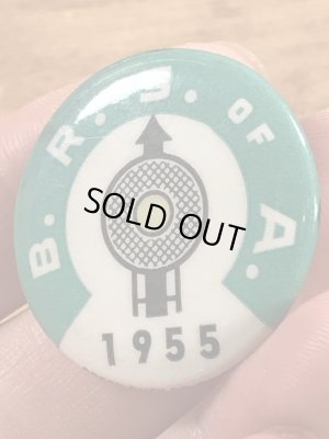 アメリカの労働組合のヴィンテージ缶バッチ