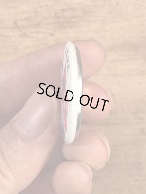 ノルウェー系アメリカ人の国旗が描かれたビンテージ缶バッジ