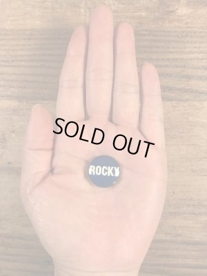 ネルソンロックフェラーのロッキーのビンテージ缶バッジ