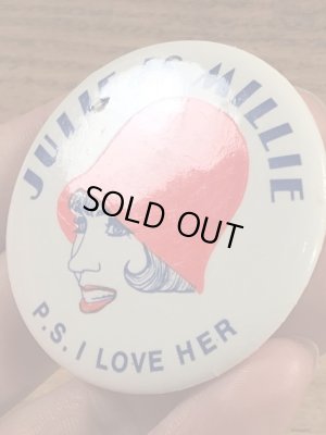 1967年のミュージカル映画Modern Millieのヴィンテージ缶バッチ