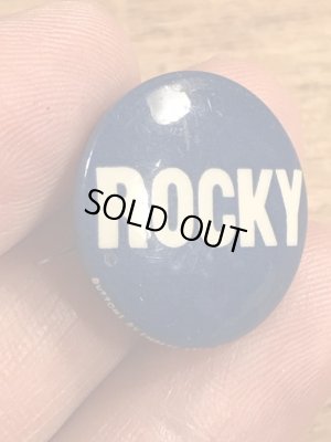 ネルソンロックフェラーのロッキーのビンテージ缶バッジ