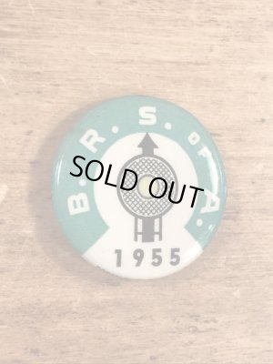 アメリカの労働組合のビンテージ缶バッジ