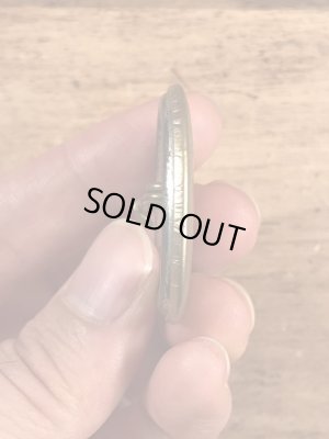 ロングビーチ海軍造船所の25周年記念のビンテージ缶バッジ