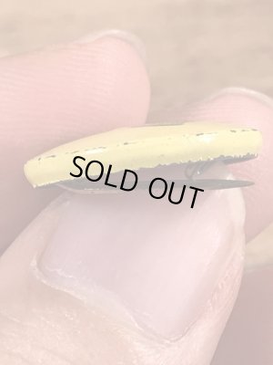 バーガーキングのスマイルのビンテージ缶バッジ