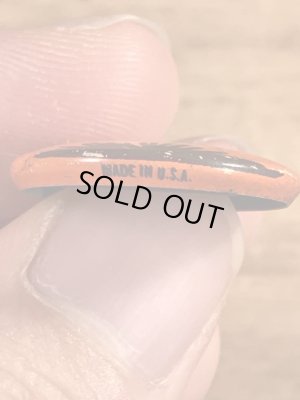 I'm Confusedの顔が描かれたビンテージ缶バッジ