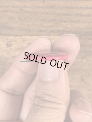 スマイルフェイスの企業物のヴィンテージ缶バッチ