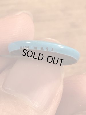 スマイルの顔が描かれたビンテージ缶バッジ