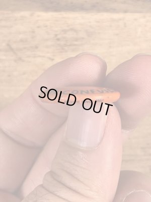 I'm Confusedのフェイスが描かれたヴィンテージ缶バッチ