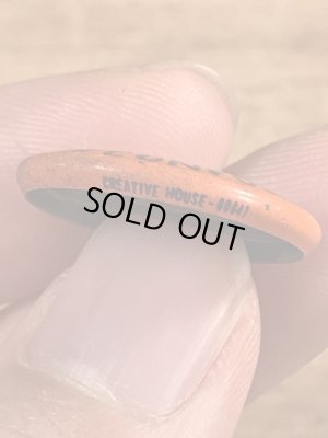 I'm Confusedのフェイスが描かれたヴィンテージ缶バッチ