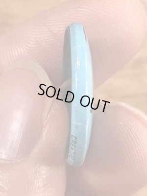 Creative House社製のスマイルフェイスのヴィンテージ缶バッチ