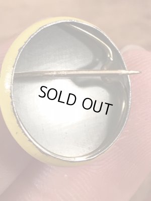 Burger Kingのスマイルフェイスのヴィンテージ缶バッチ