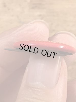 スマイルの顔とメッセージが書かれたヴィンテージ缶バッチ