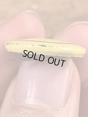 Burger Kingのスマイルフェイスのヴィンテージ缶バッチ