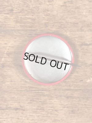 スマイルの顔とメッセージが書かれたヴィンテージ缶バッチ