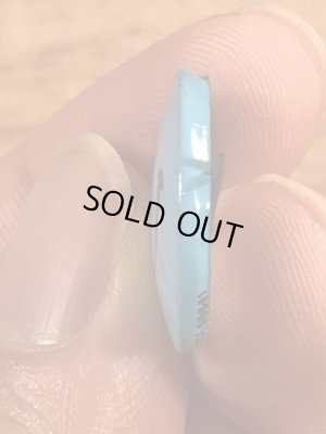 スマイルの顔が描かれたビンテージ缶バッジ