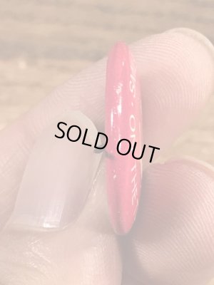 スマイルフェイスの企業物のヴィンテージ缶バッチ