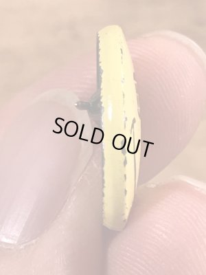 Burger Kingのスマイルフェイスのヴィンテージ缶バッチ