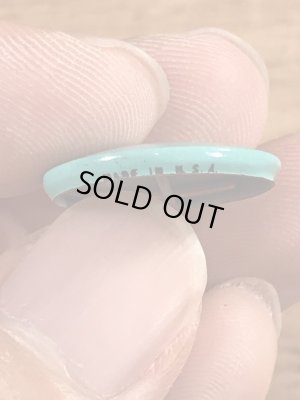 スマイルの顔が描かれたビンテージ缶バッジ