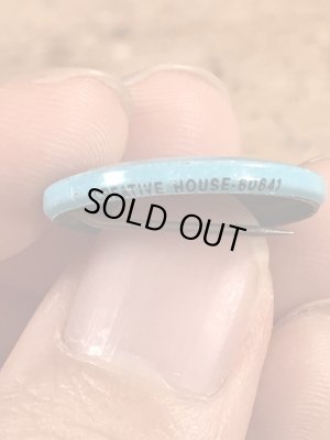 Creative House社製のスマイルフェイスのヴィンテージ缶バッチ