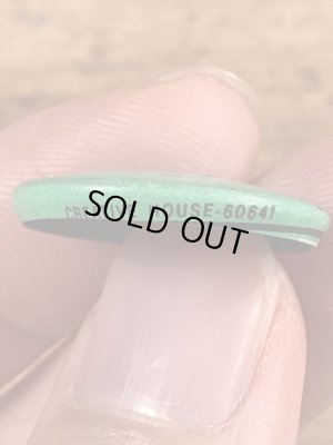 Creative House社製のスマイルフェイスのヴィンテージ缶バッチ