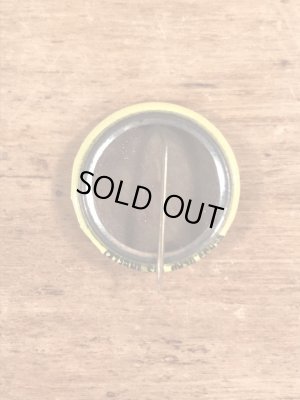 70年代頃のスマイルフェイスのヴィンテージ缶バッチ